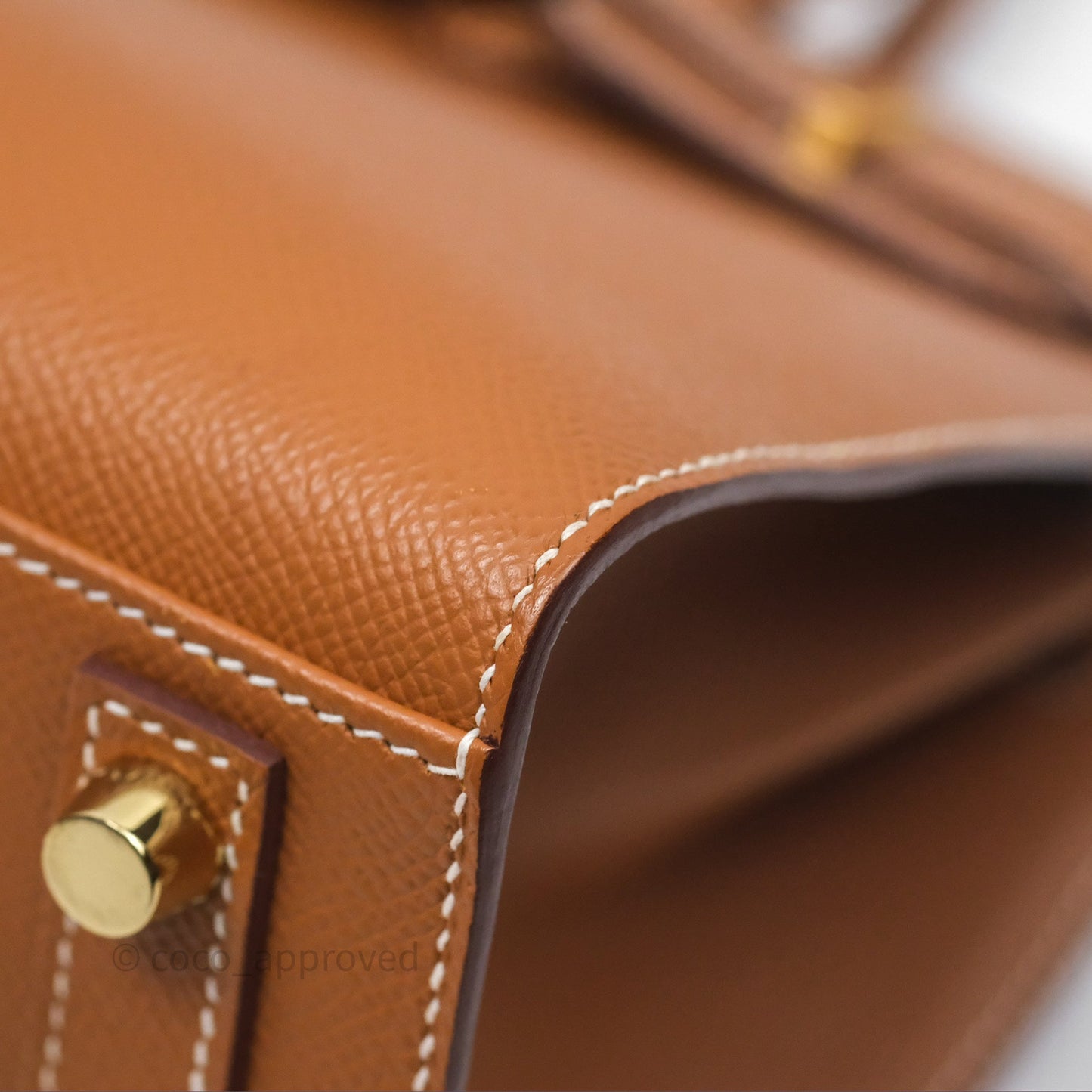 Hermès Birkin 25 Sellier Gold 37 Epsom Gold Hardware