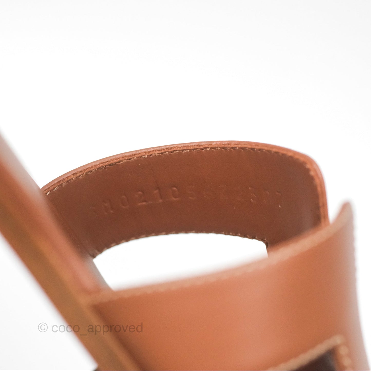 Hermès Oran Sandals Gold Swift Size 36.5