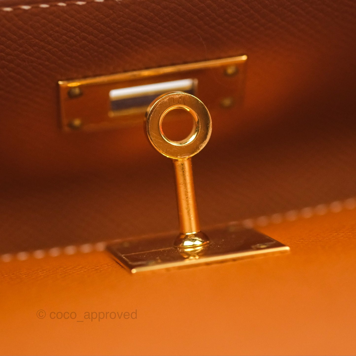 Hermès Kelly 28 Sellier Gold 37 Epsom Gold Hardware