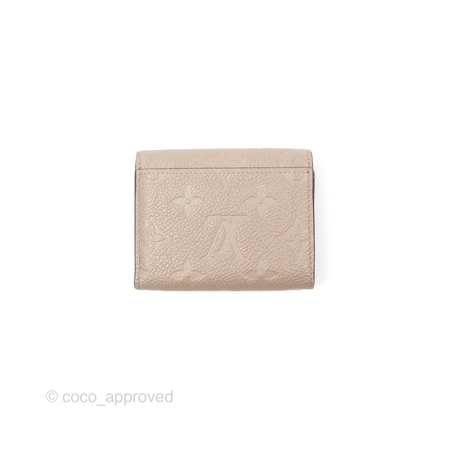 Louis Vuitton Zoé Wallet Monogram Empreinte Leather Turtledove