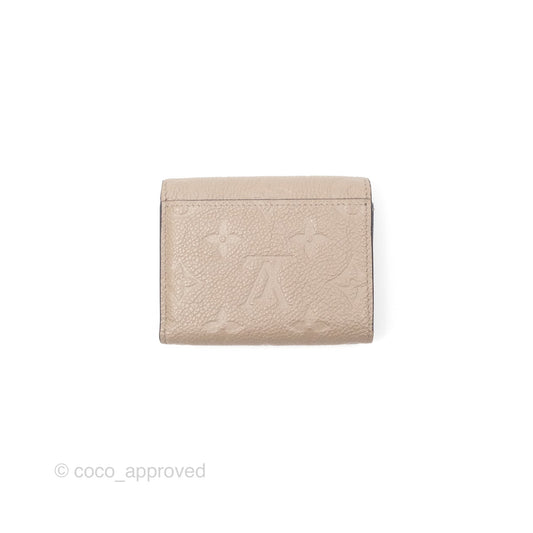 Louis Vuitton Zoé Wallet Monogram Empreinte Leather Turtledove