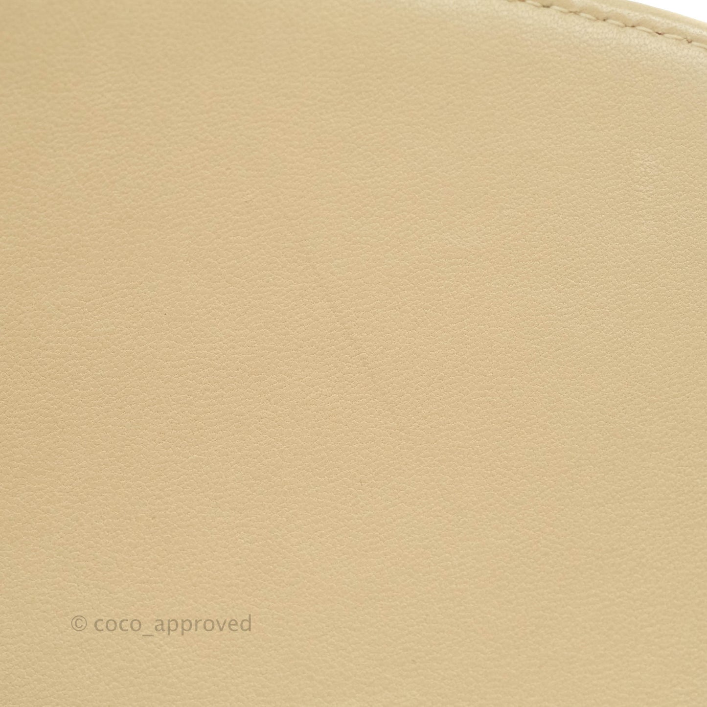 Chanel Vintage Small Quilted Classic Diana Flap Bag Beige Lambskin 24K Gold Hardware
