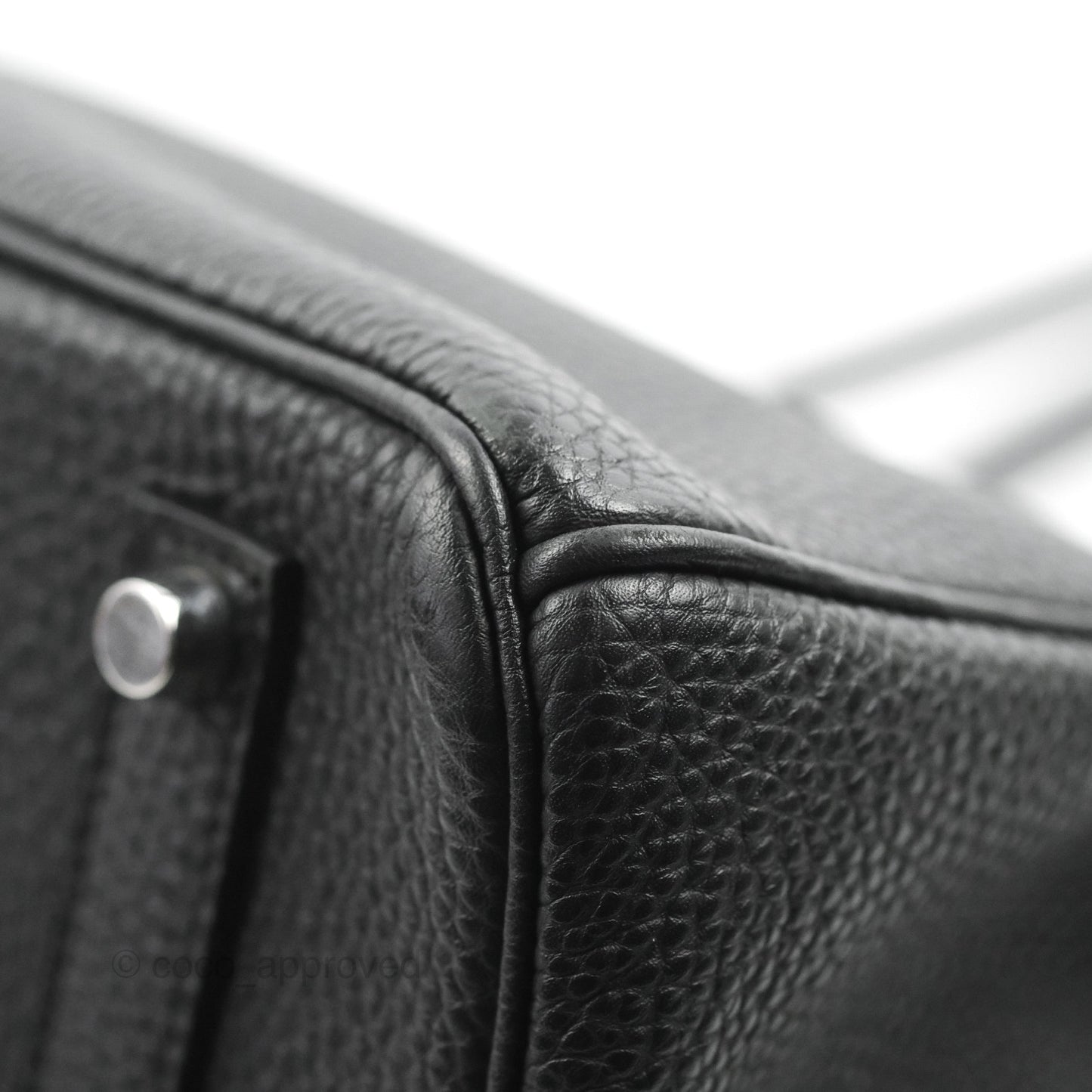 Hermès Birkin 35 Black Togo Palladium Hardware
