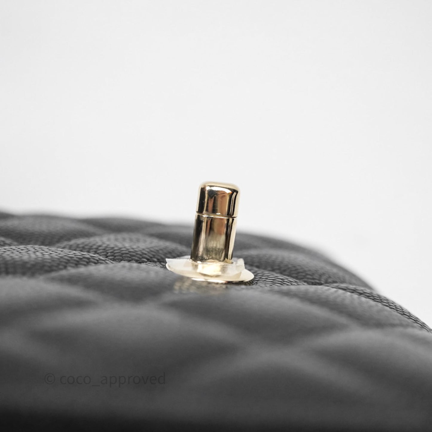 Chanel Quilted Mini Wallet on Chain WOC Black Caviar Gold Hardware