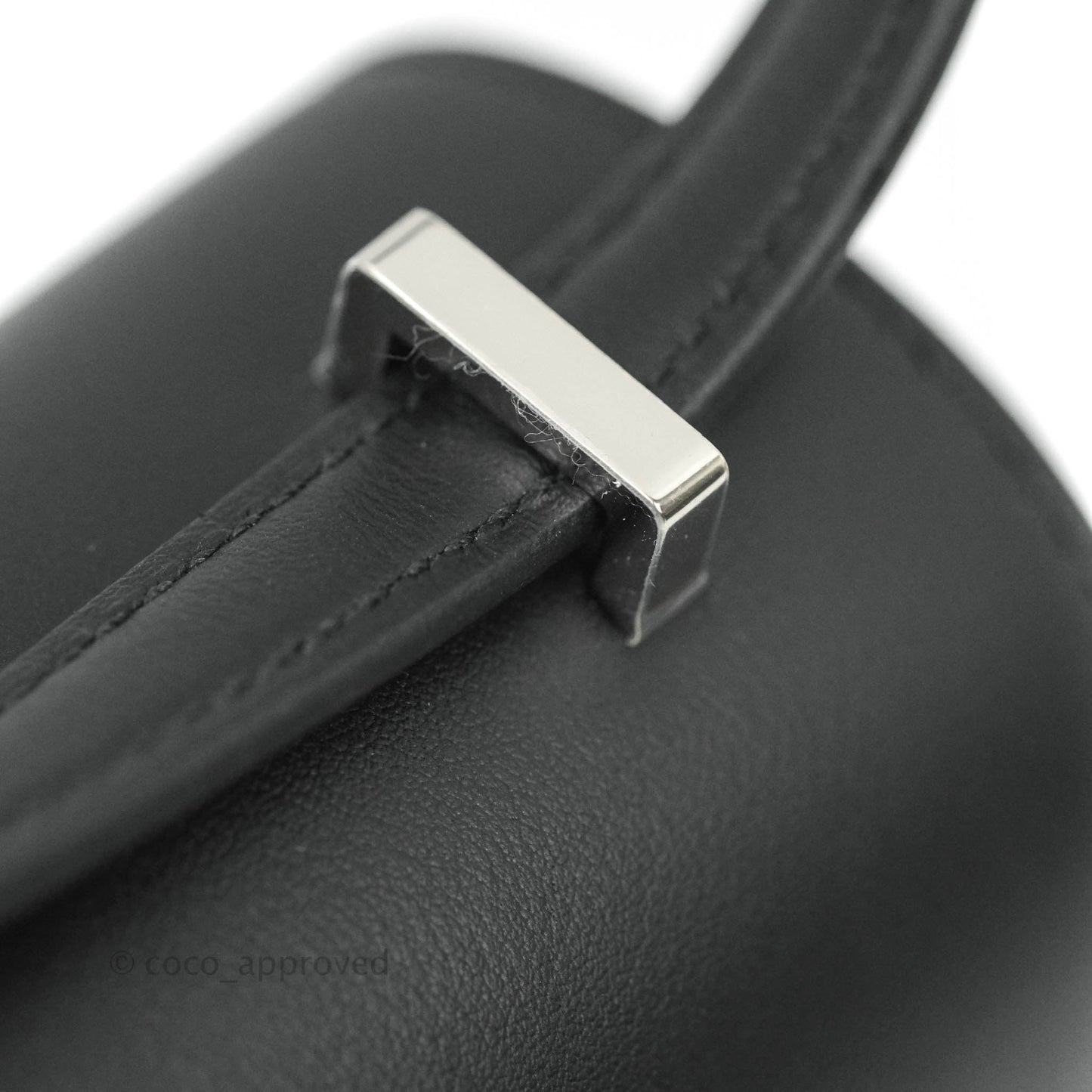 Hermès Constance Mini 18cm Black Swift Marble Lock