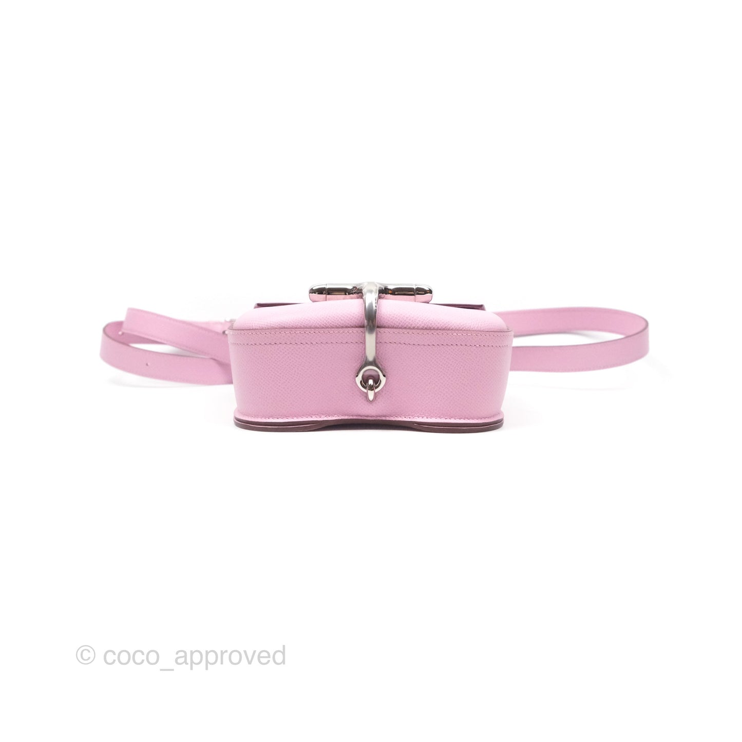 Hermès Della Cavalleria Mini Bag Mauve Sylvestre X9 Epsom Palladium Hardware