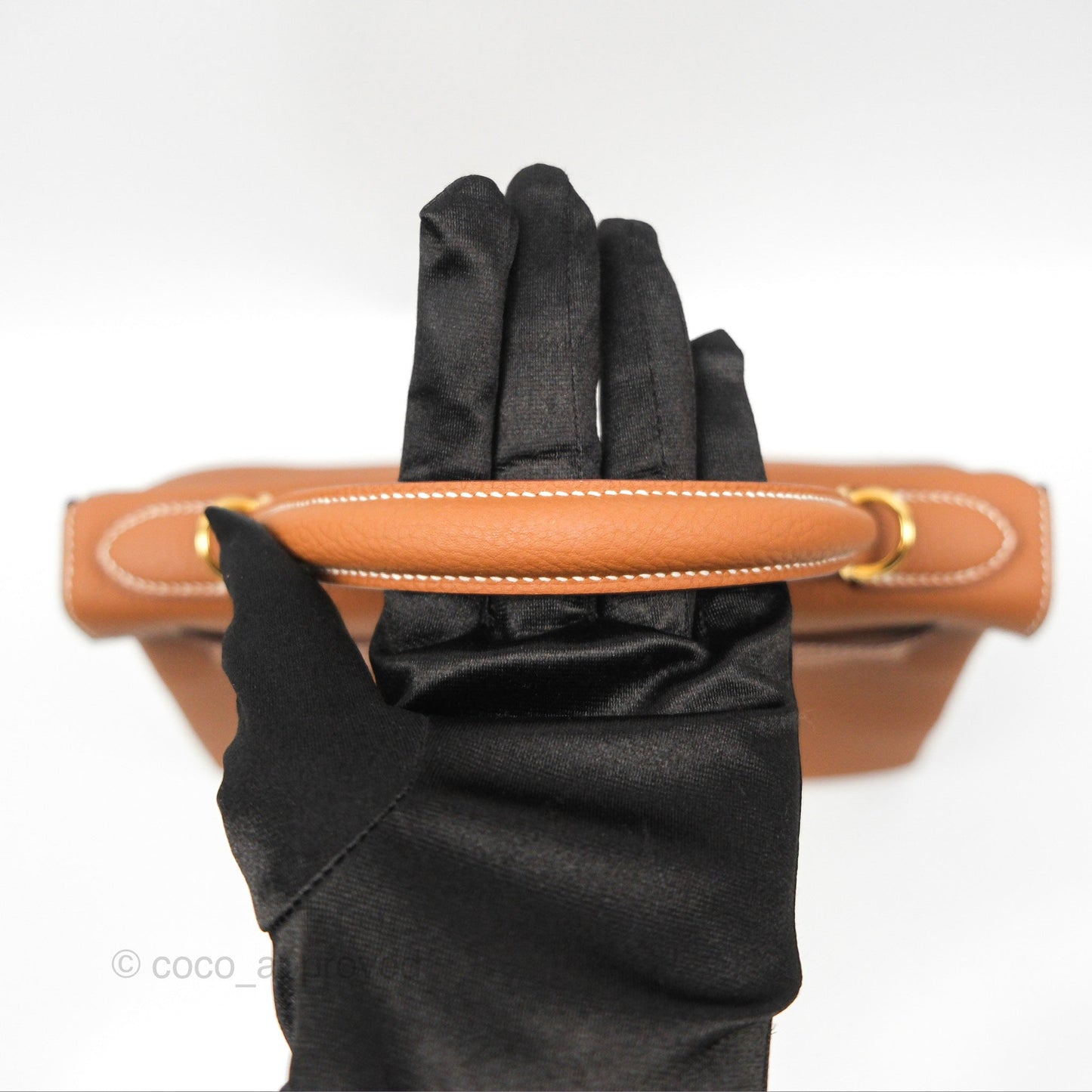 Hermès Kelly 28 Retourne Gold Togo Gold Hardware