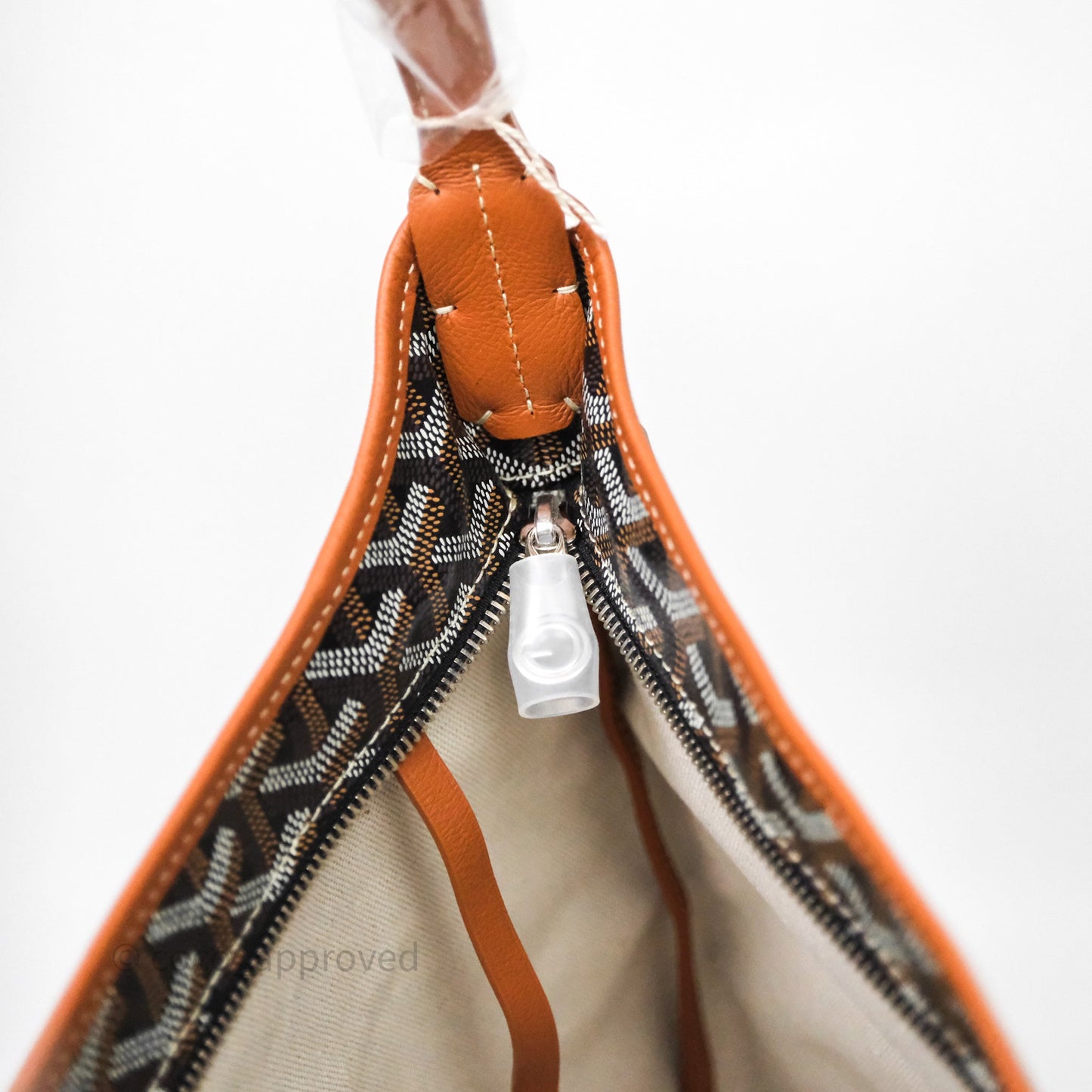 Goyard Bohème Hobo Bag Black/Tan Goyardine Canvas
