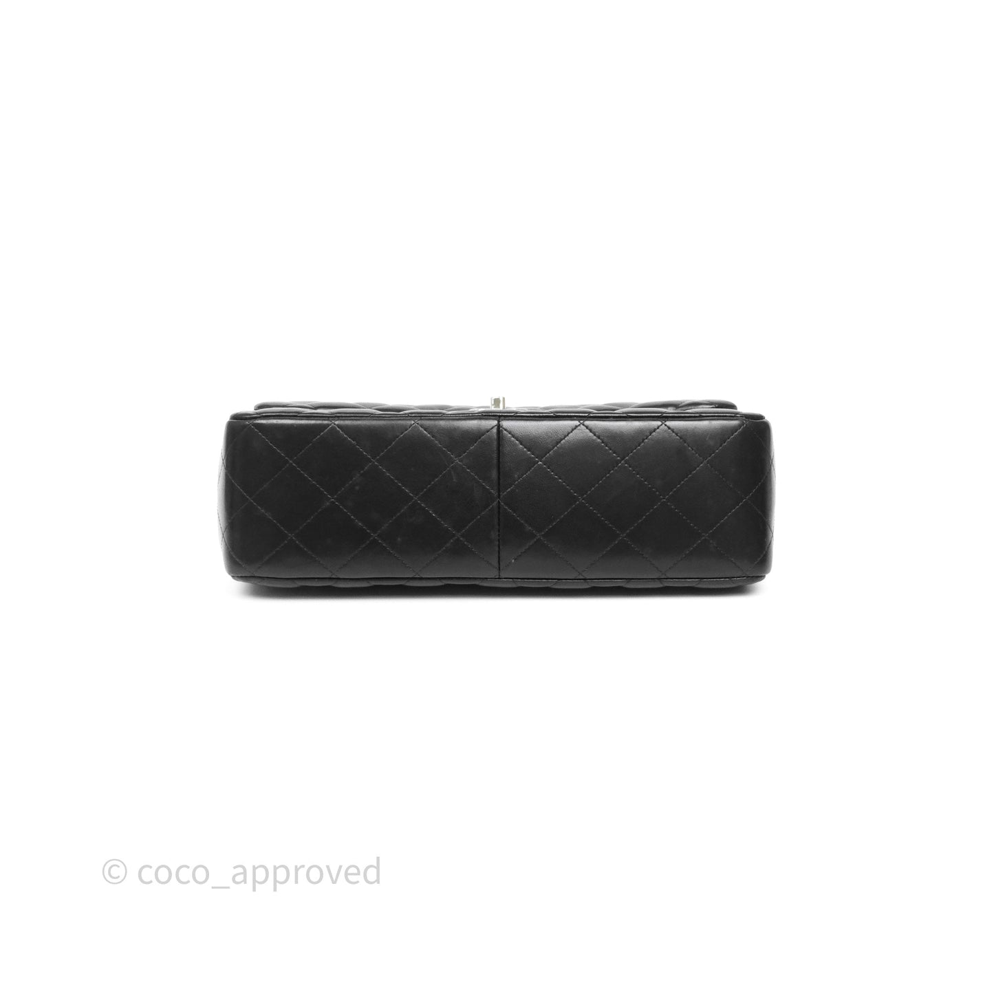 Chanel Jumbo Double Flap Black Lambskin Silver Hardware⁣⁣