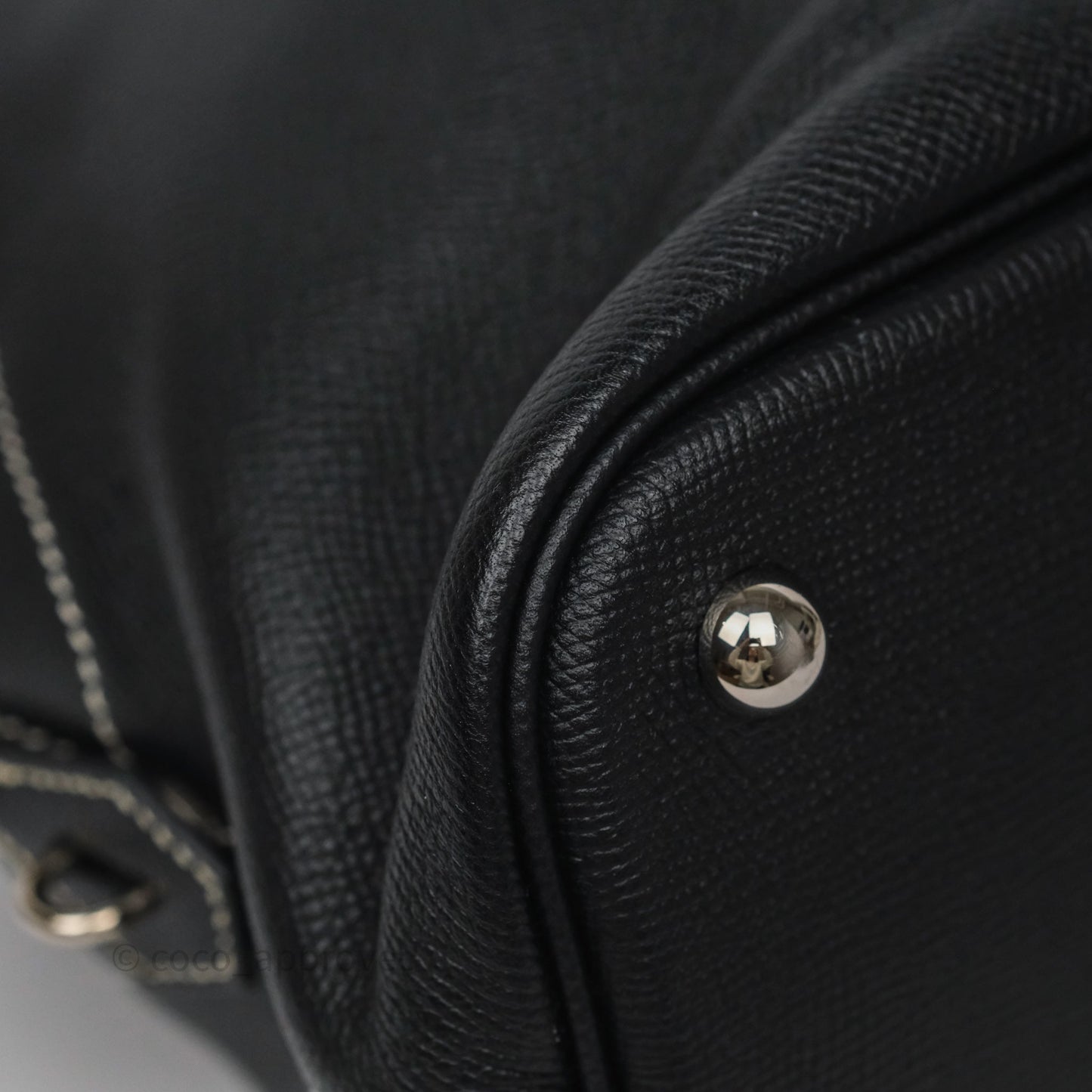Hermès Bolide Relax 35 Black Noir 89 Epsom Palladium Hardware