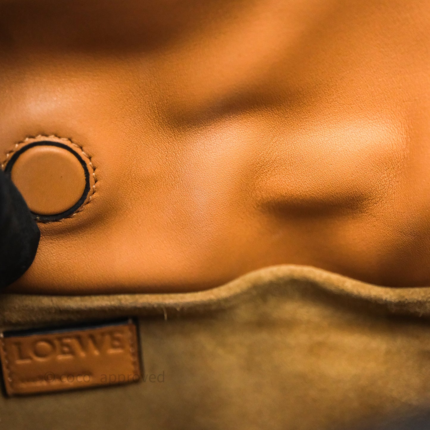 Loewe Flamenco Clutch Mini Bag Gold