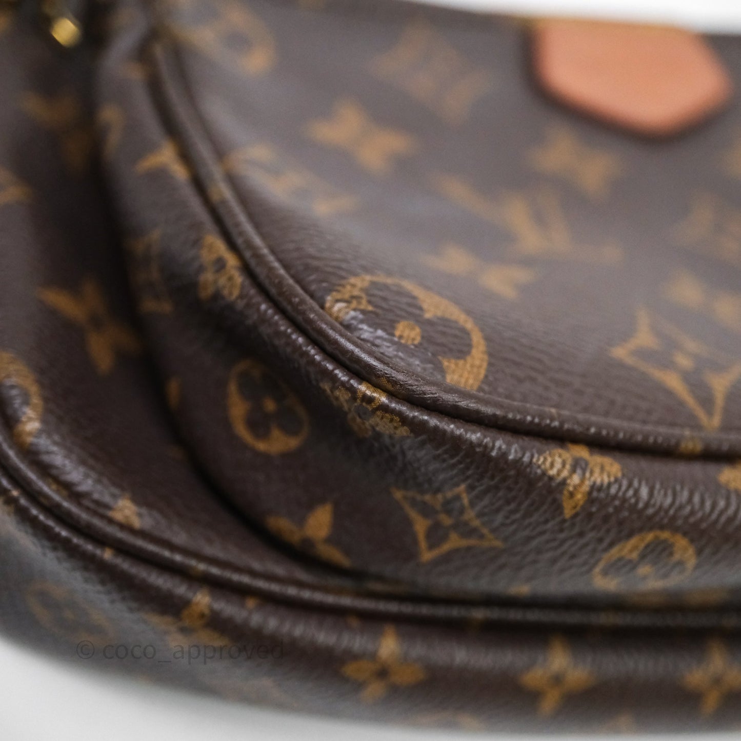 Louis Vuitton Multi Pochette Accessories Khaki Monogram Canvas