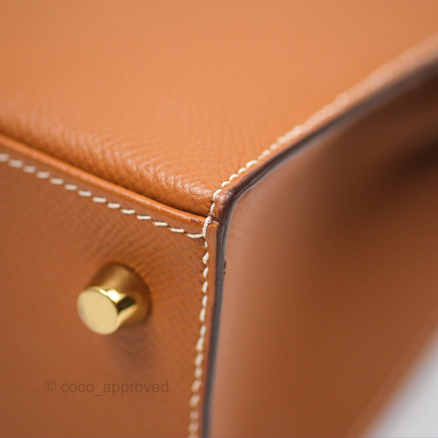 Hermès Kelly 25 Sellier Gold 37 Epsom Gold Hardware