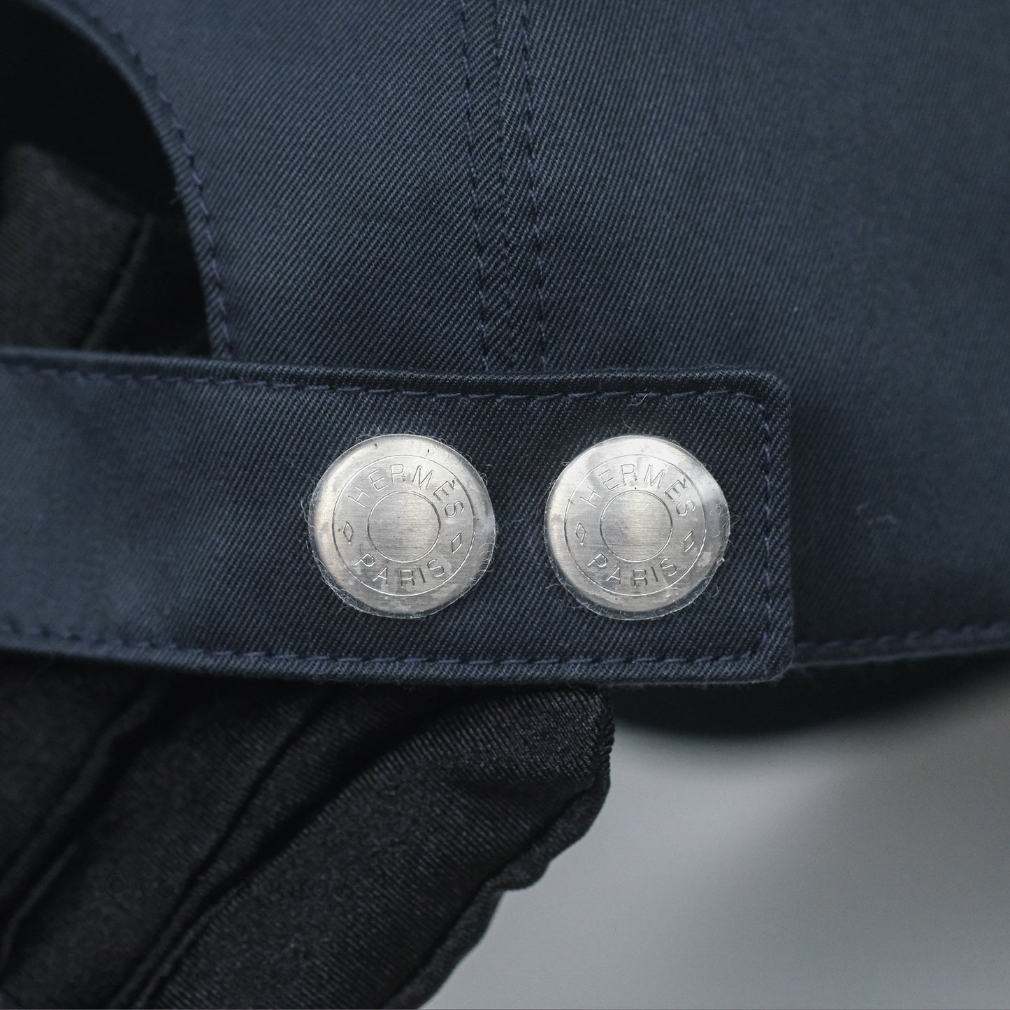 Hermès Miles H Cut Cap Marine/Indigo