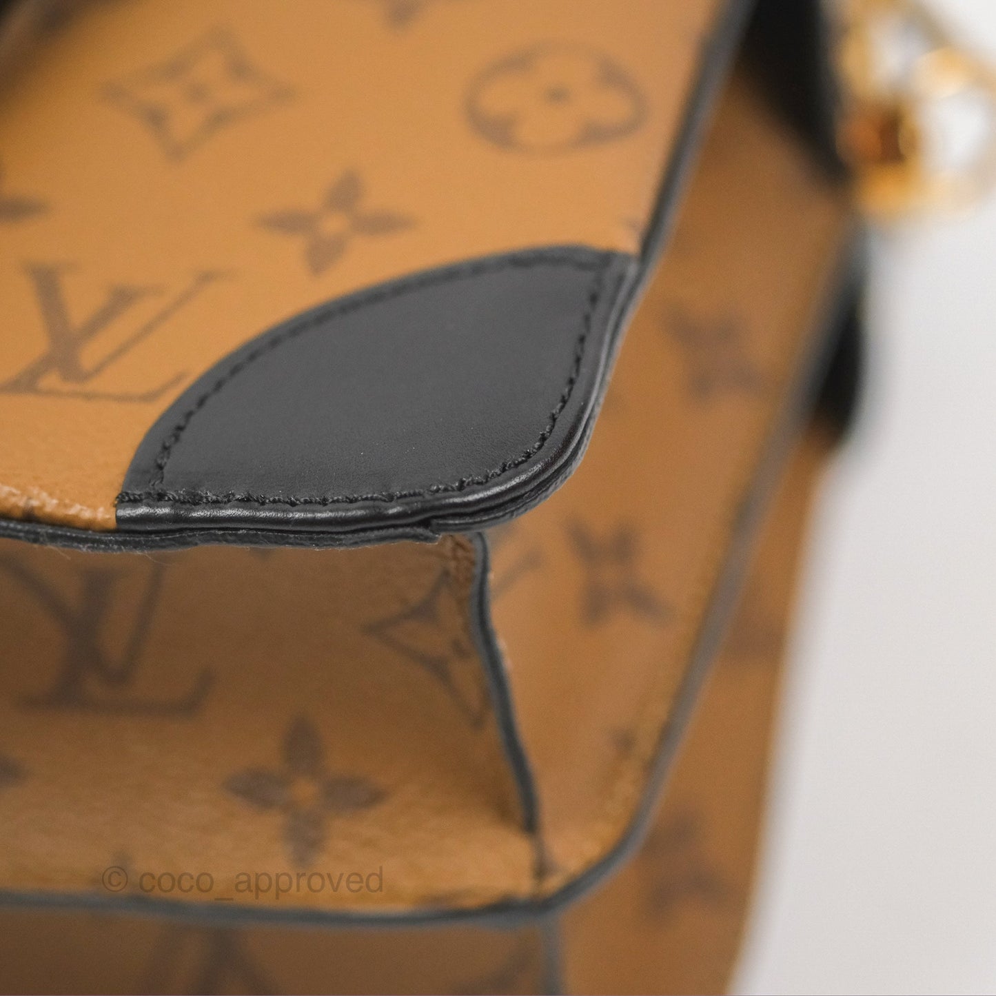 Louis Vuitton City Malle MM Reversed Monogram Black