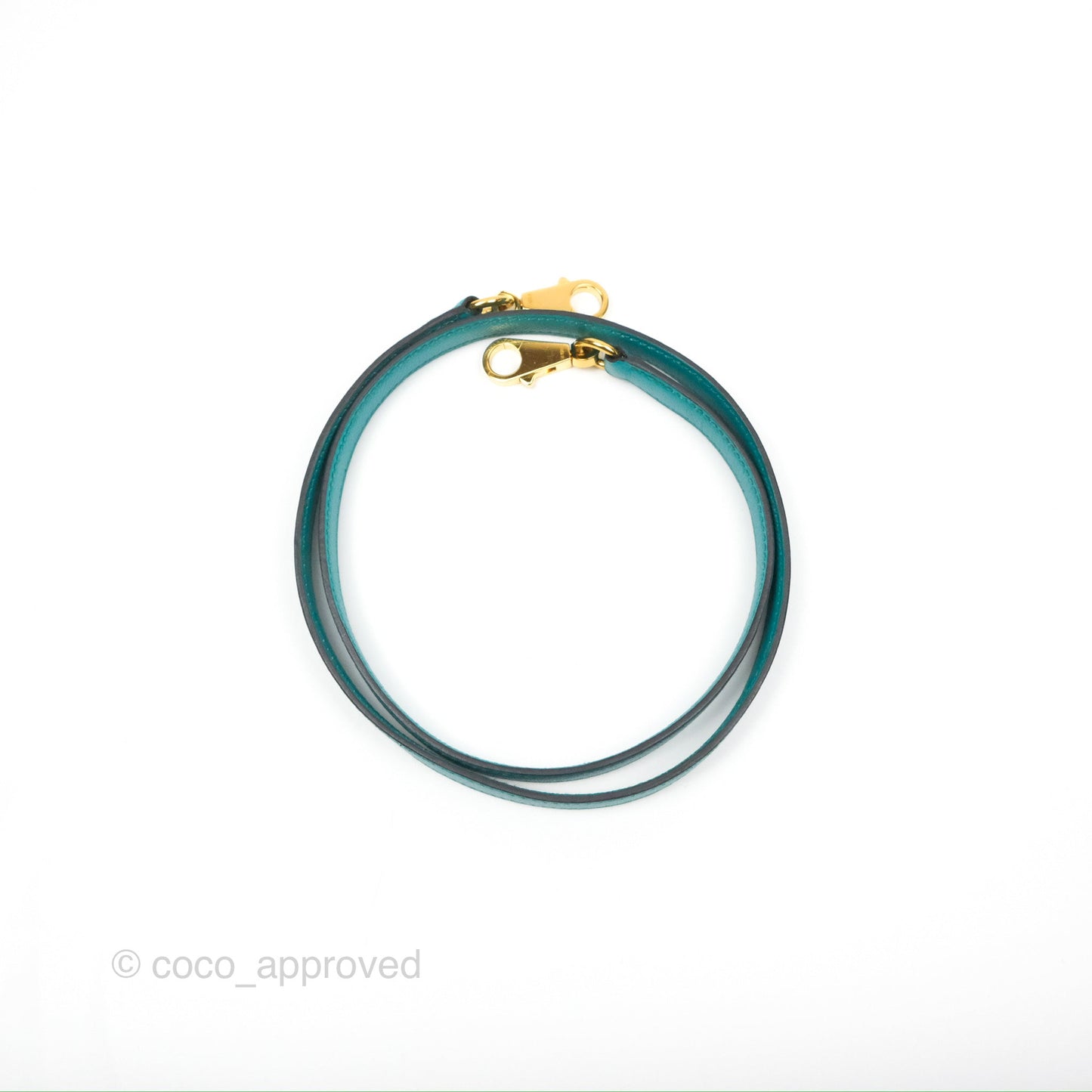 Hermès Sellier Kelly 28 Bleu Paon Epsom Gold Hardware