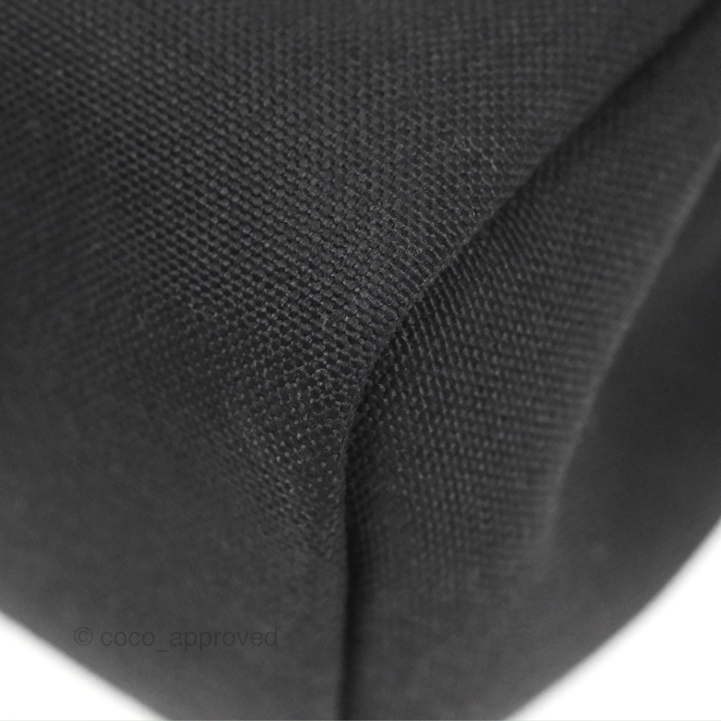 Hermès Herbag Zip 31 Retourne Black Canvas Palladium Hardware