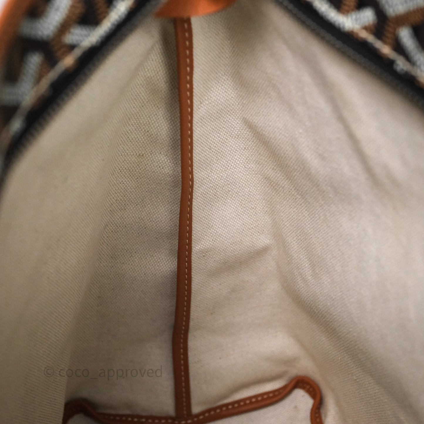 Goyard Bohème Hobo Bag Black & Tan