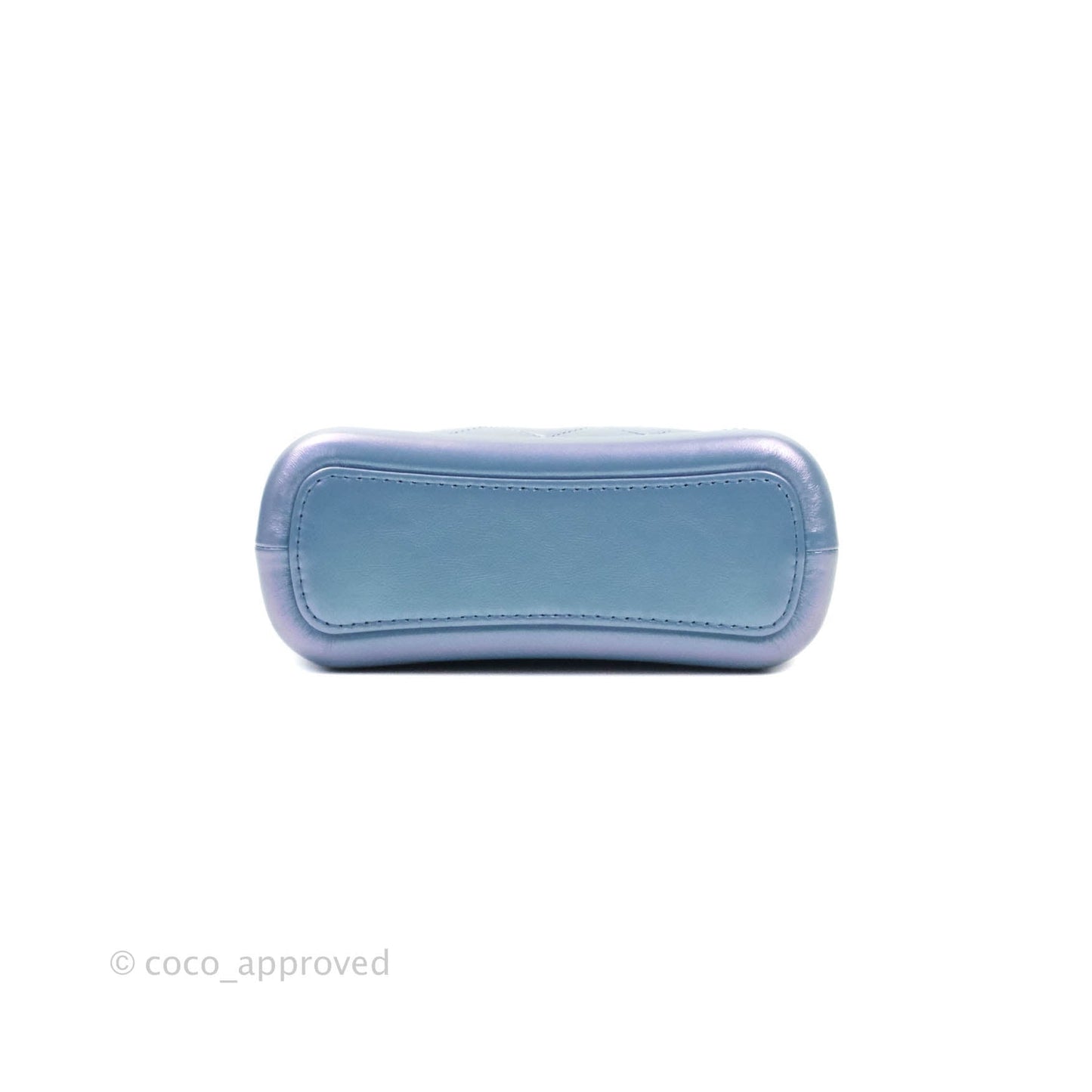 Chanel Small Gabrielle Hobo Iridescent Blue Mixed Hardware