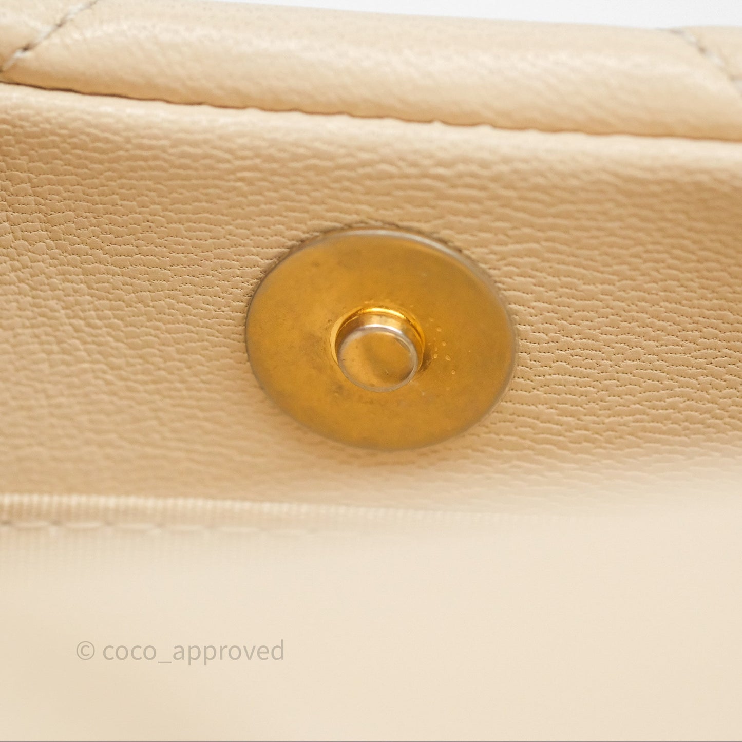 Chanel 19 Small Beige Mixed Hardware