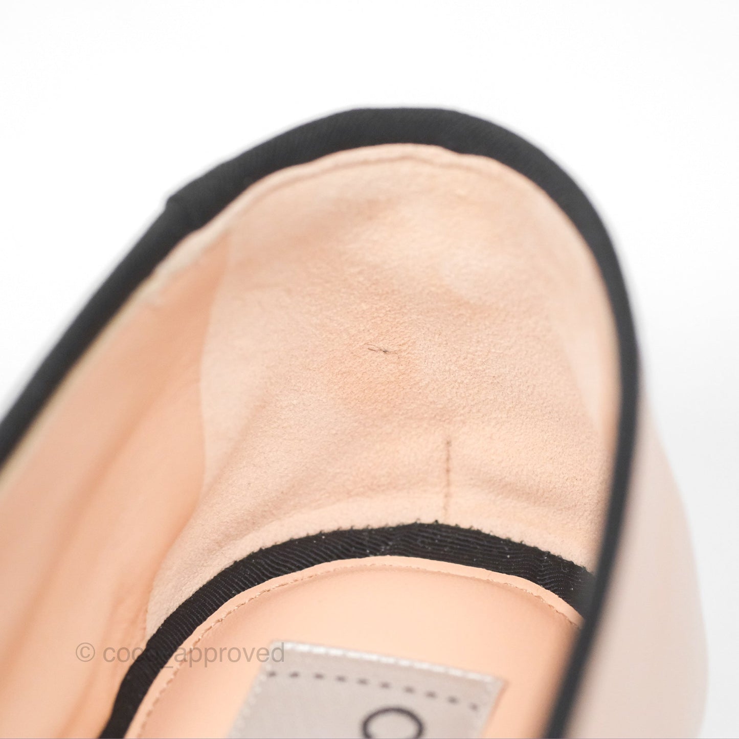 Chanel CC Cap Toe Loafers Black Beige Size 39
