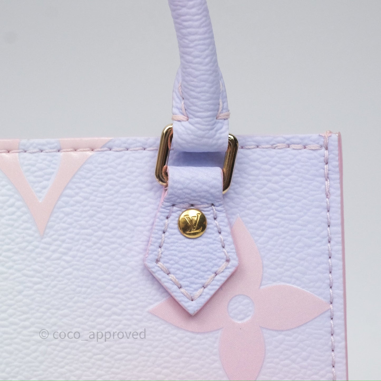 Louis Vuitton Petit Sac Plat Bag Sunrise Pastel