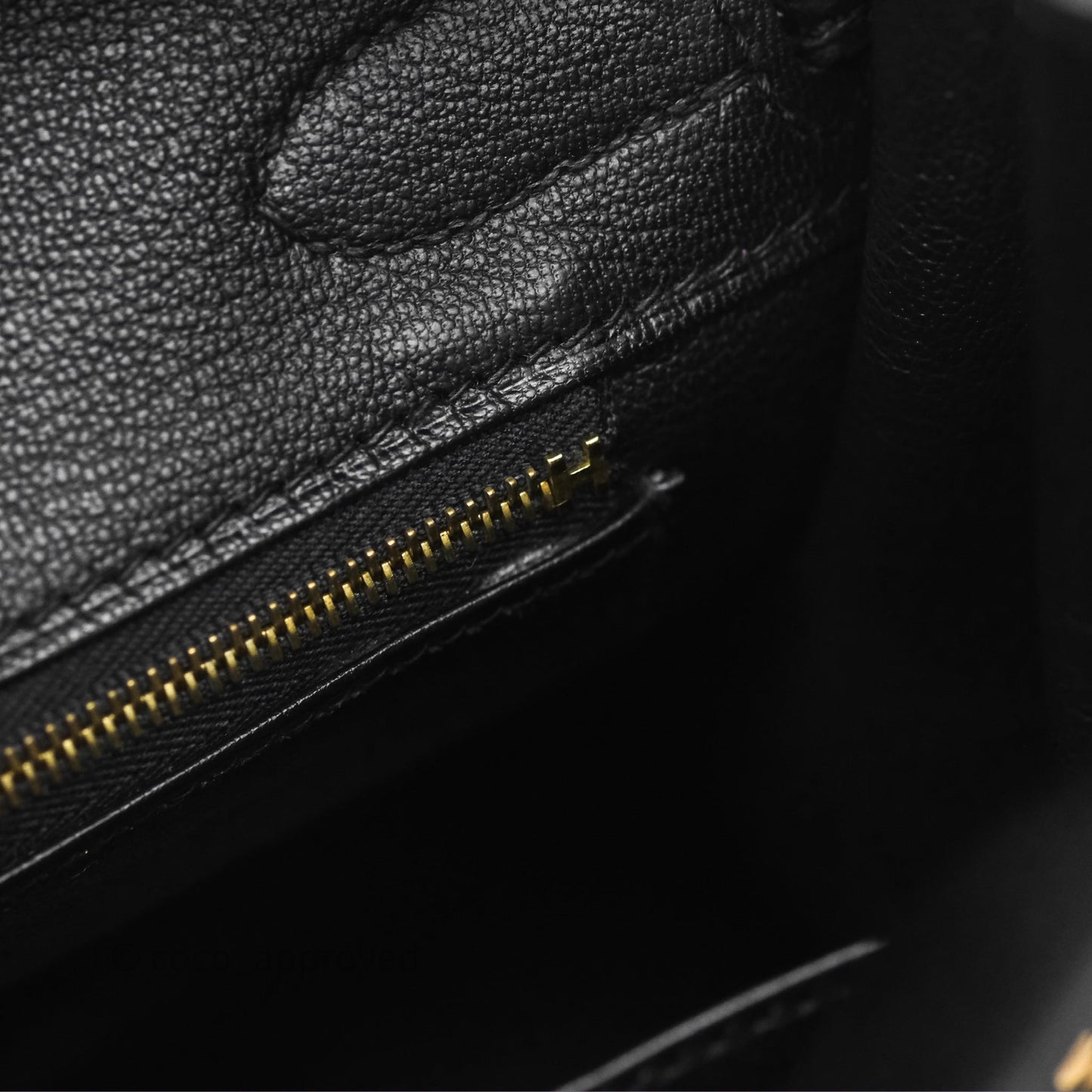 Hermès Birkin 30 Retourne Noir 89 Clemence Gold Hardware
