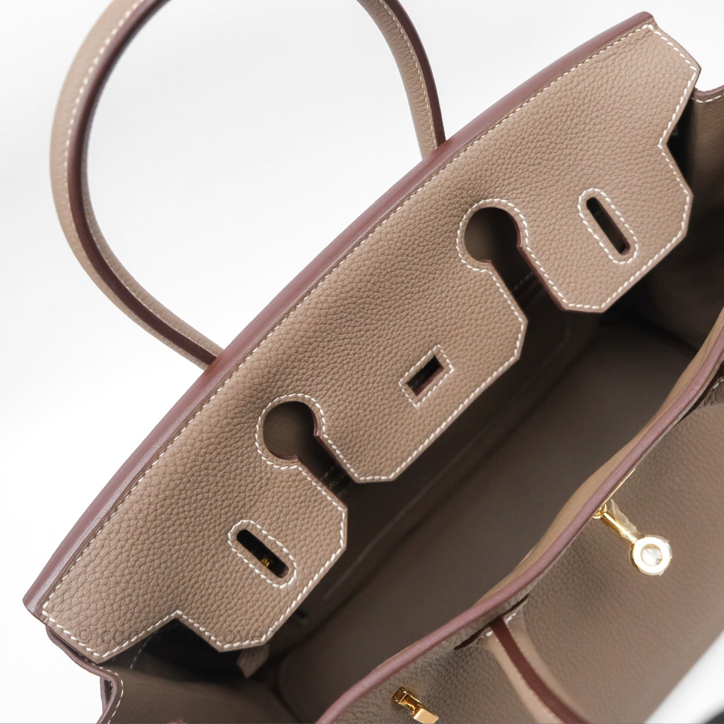 Hermès Birkin 30 Retourne Etoupe 18 Togo Gold Hardware
