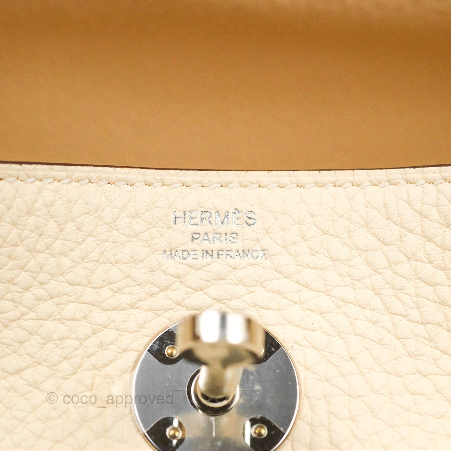 Hermès Lindy 26 Nata Taurillon Clemence Silver Hardware