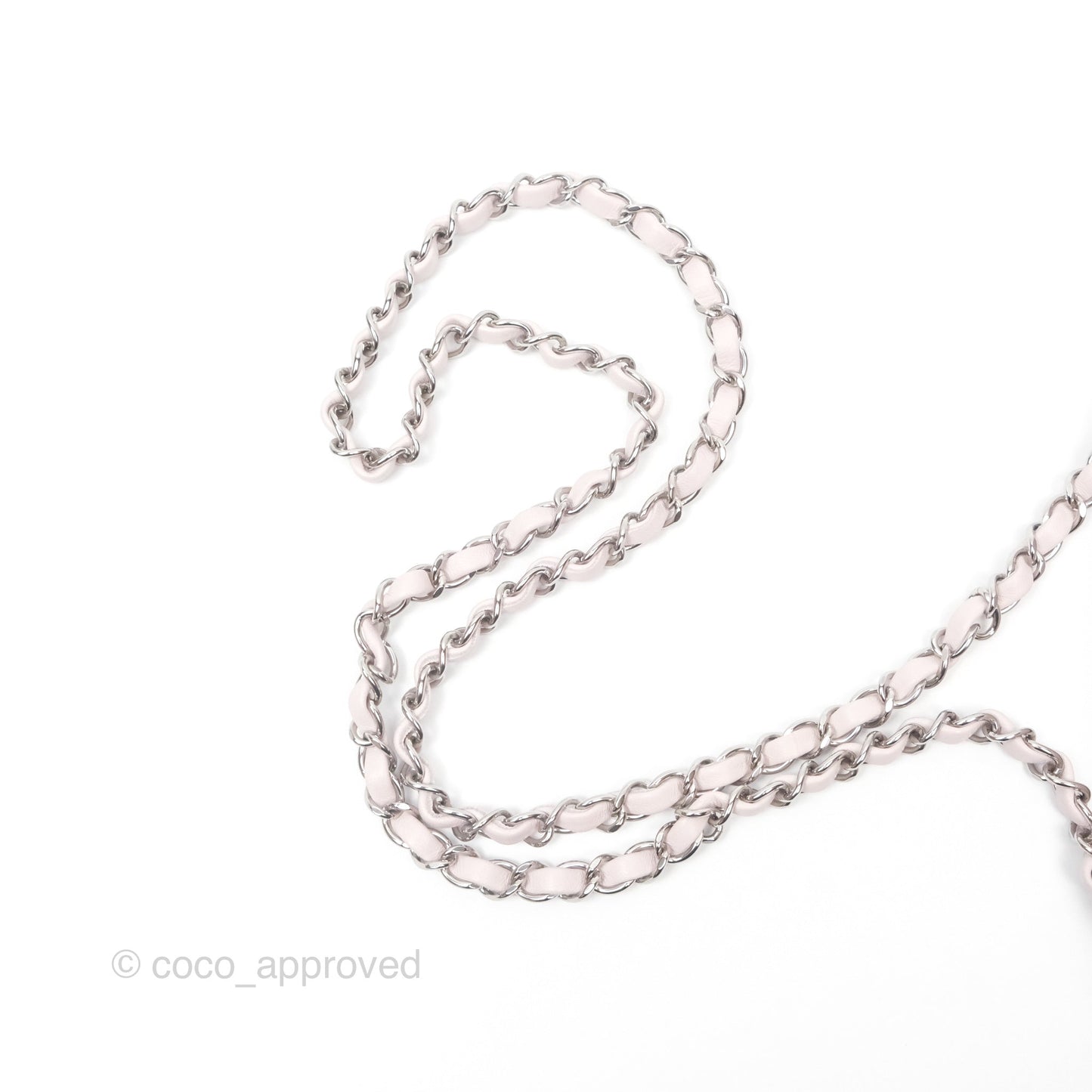 Chanel Quilted Mini Rectangular Pale Lilac Lambskin Silver Hardware
