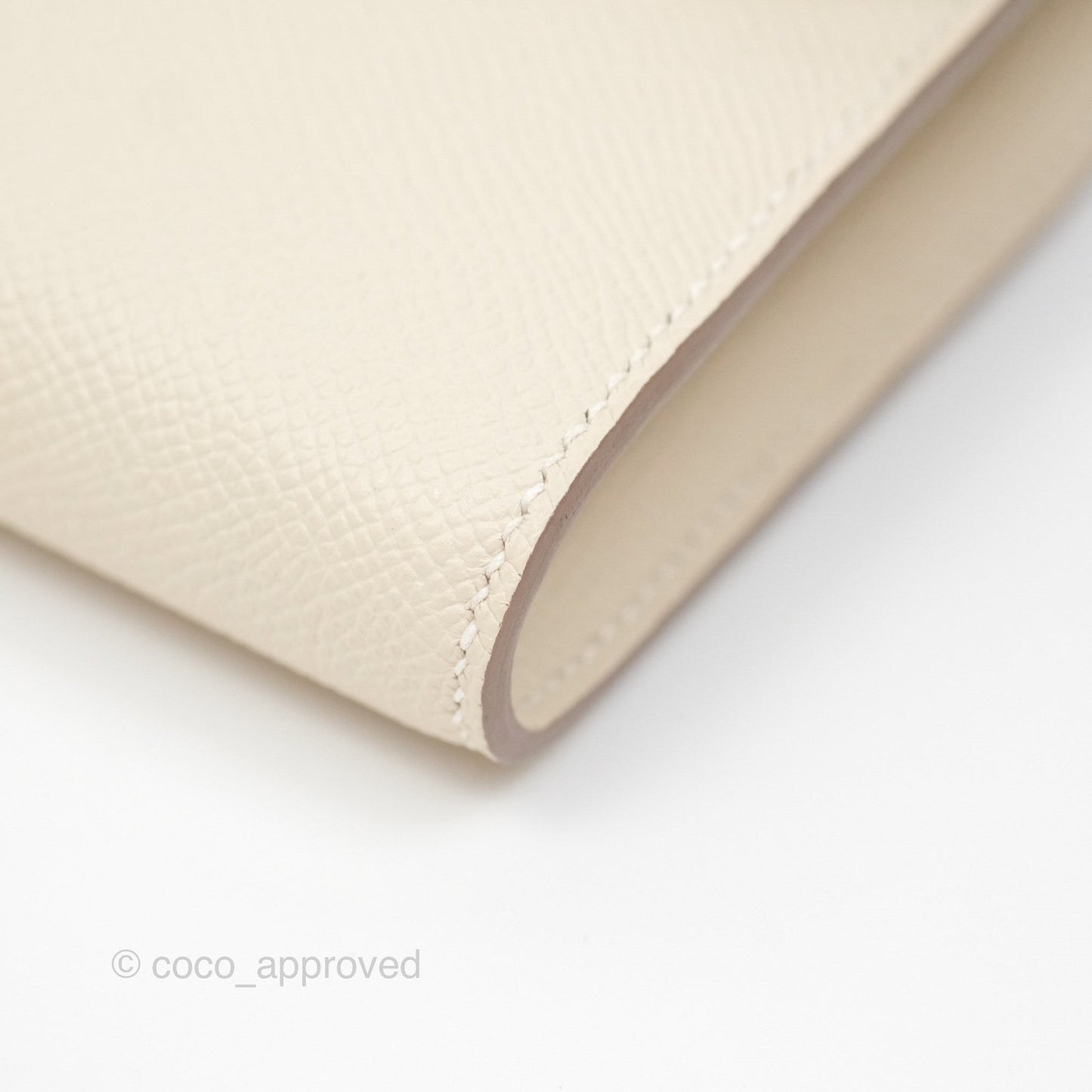 Hermès Constance Long To Go Wallet Craie 10 Epsom Gold Hardware
