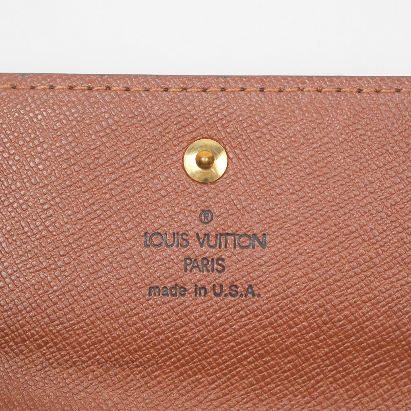 Louis Vuitton Short Wallet Monogram Canvas