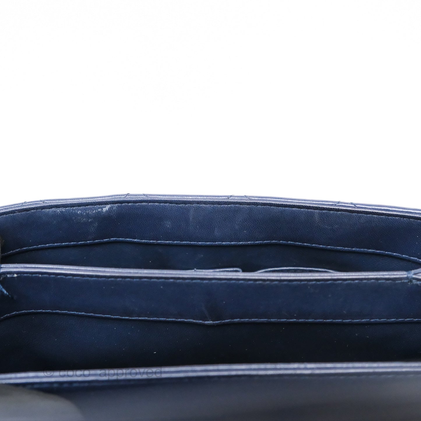 Chanel Small Trendy CC Navy Lambskin Gold Hardware