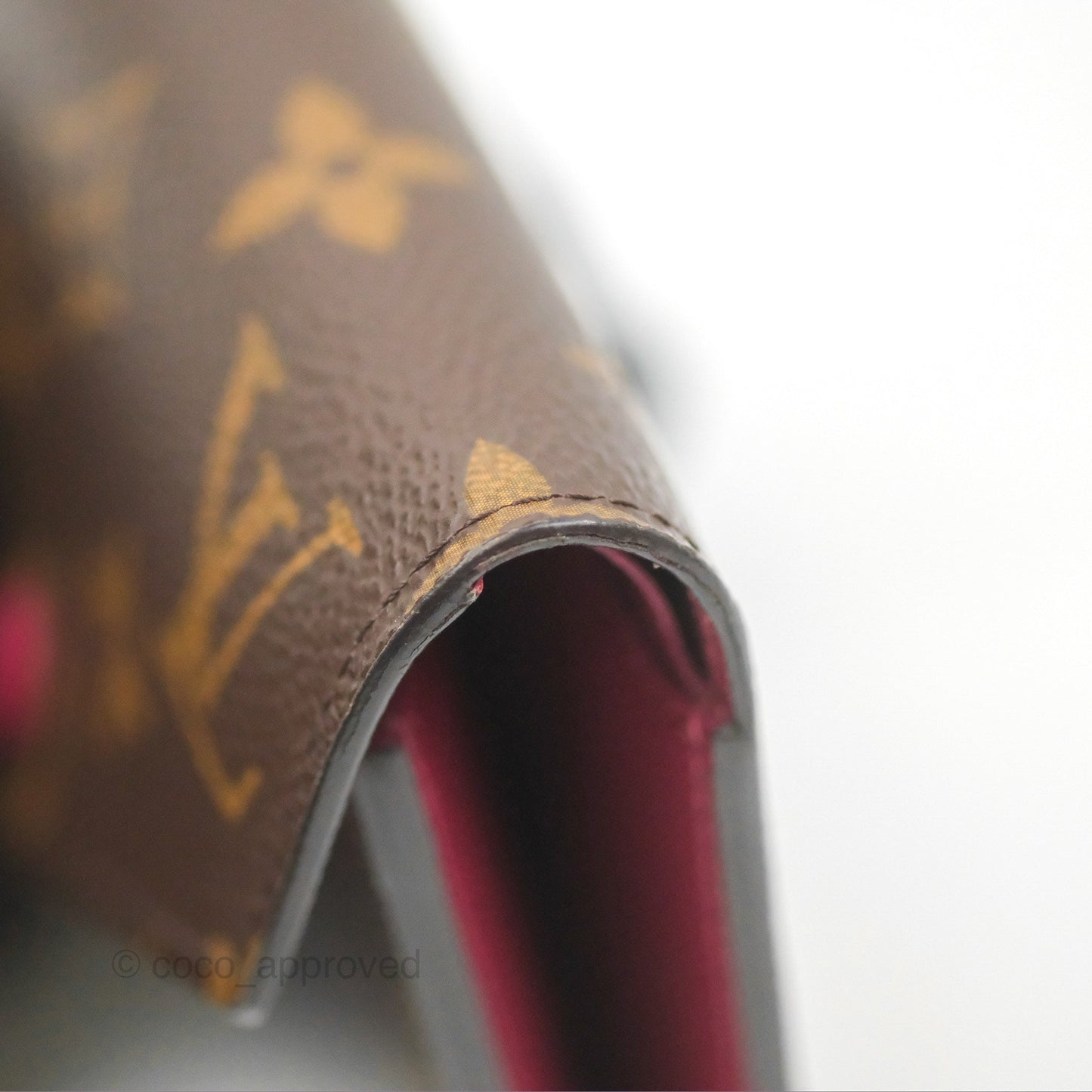 Louis Vuitton Victorine Wallet Monogram Canvas Fuchsia Pink
