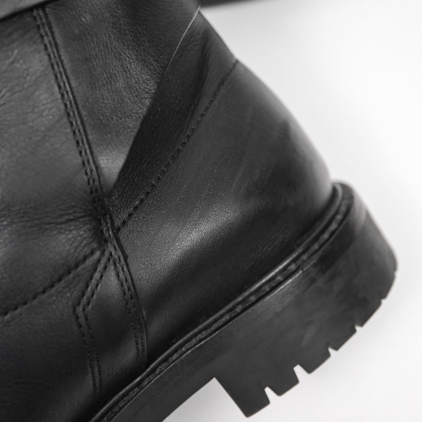 Christian Dior Empreinte Ankle Boot Black Calfskin