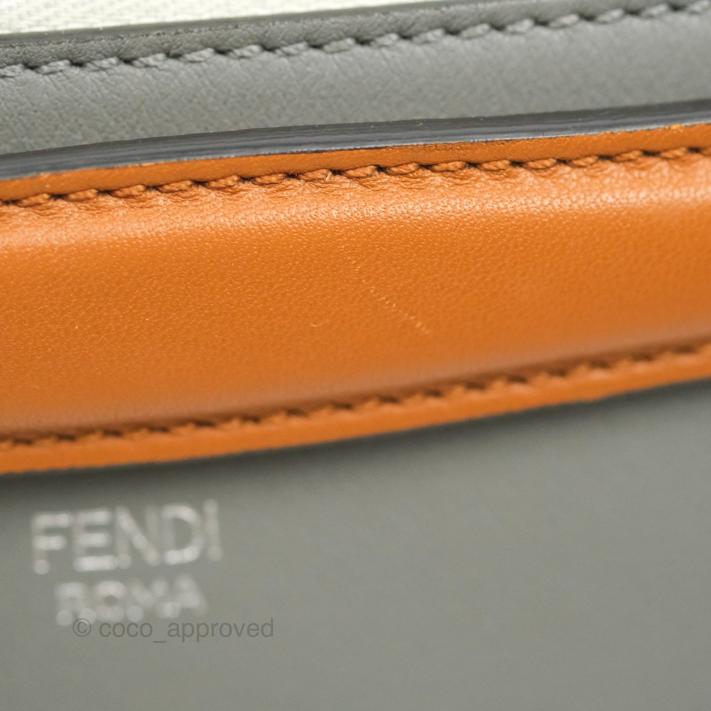 Fendi Mini By The Way Vit. Dolce Bag Moon/Uovo/Mlc/P
