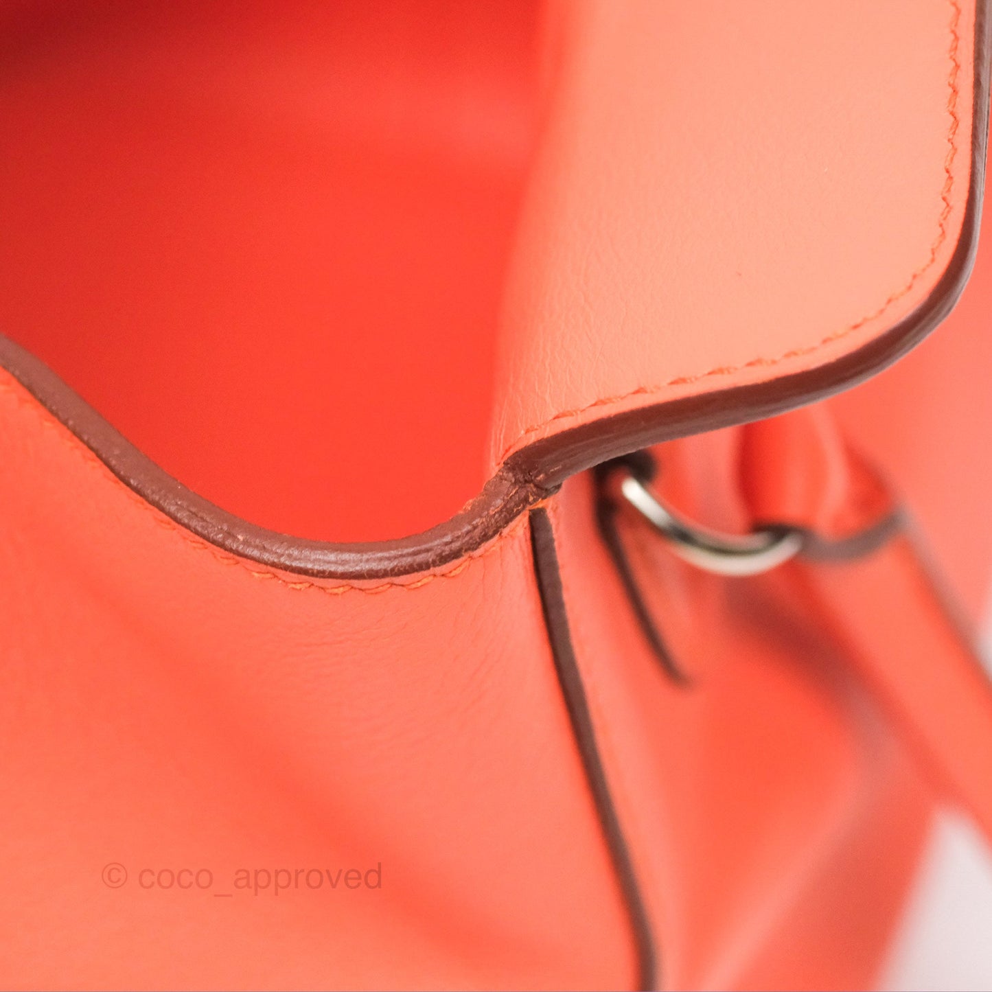 Hermès ToolBox 20 Mangue Evercolor Palladium Hardware