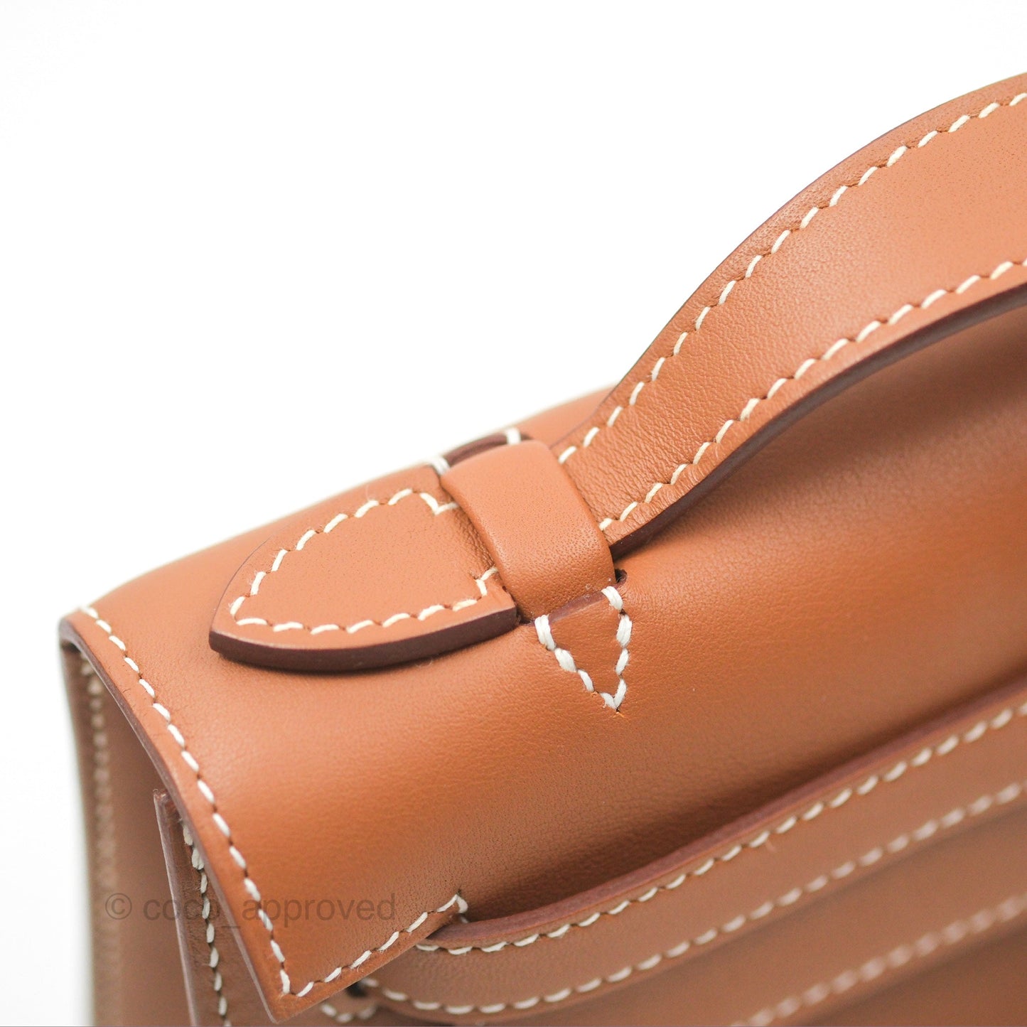 Hermès Kelly Mini Pochette Gold Swift Gold Hardware