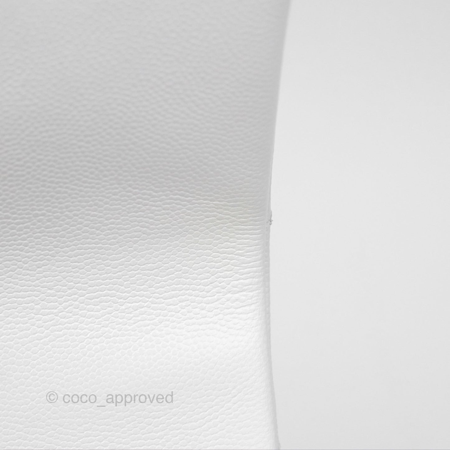 Chanel Quilted My Everything Medium Flap Bag White Caviar Incognito Hardware