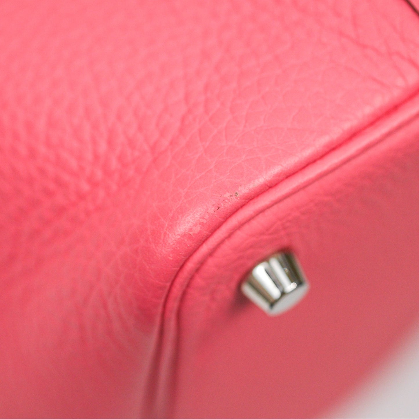 Hermès Picotin Lock 18 Eclat Rose Azalee Clemence/ Terre Battue Swift Palladium Hardware