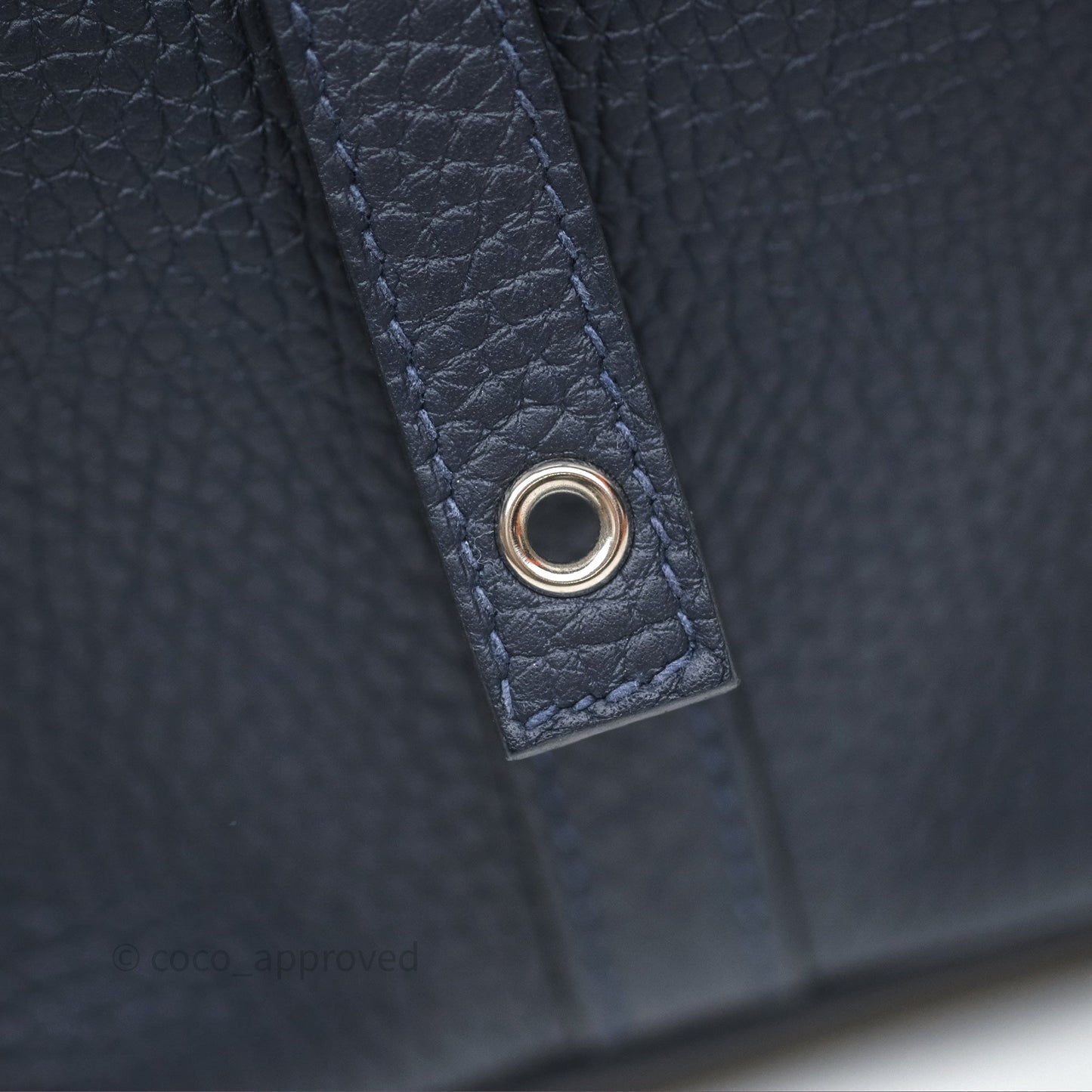 Hermès Picotin 18 Bleu Nuit 2Z Clemence Palladium Hardware