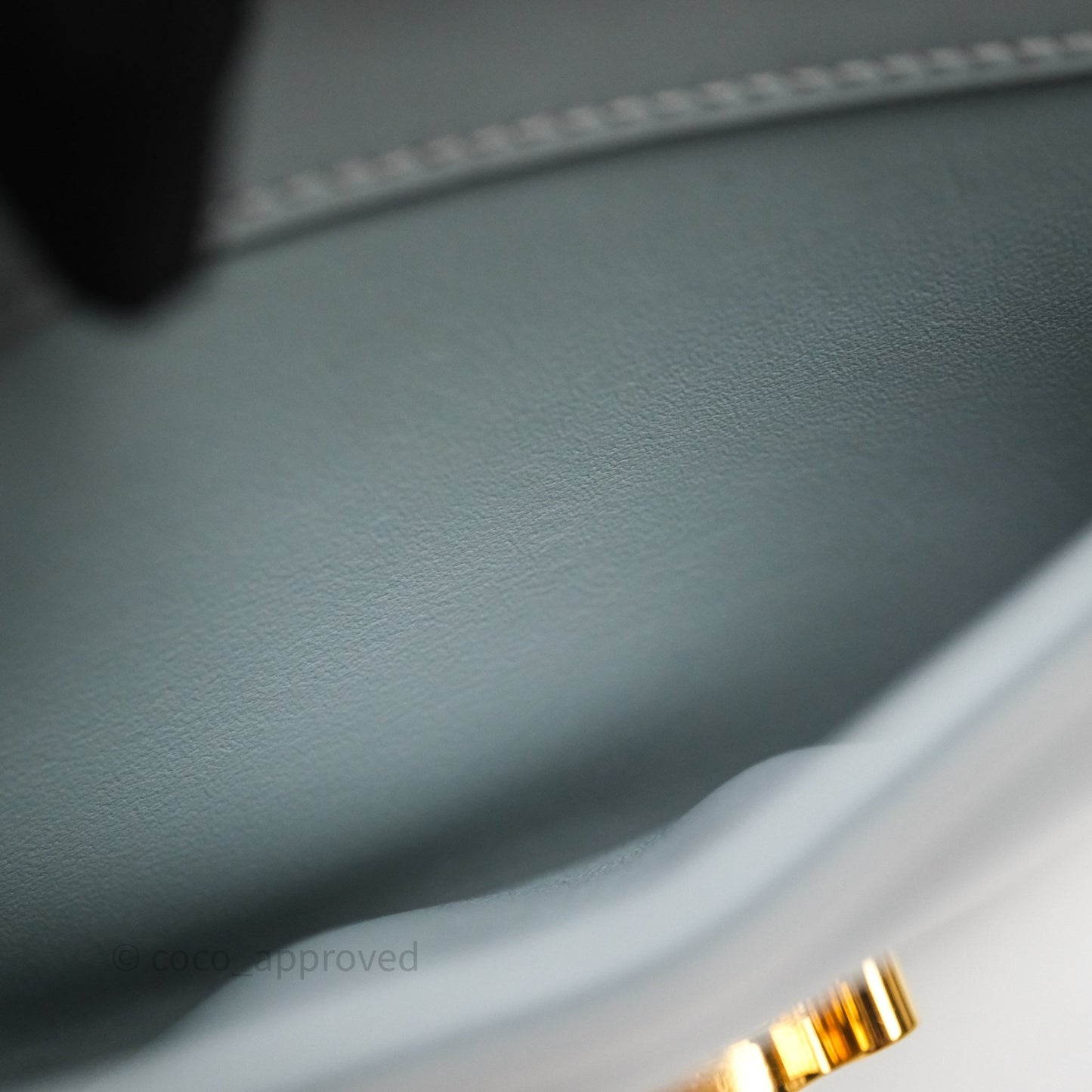 Celine Teen Besace Light Blue Shiny Calfskin
