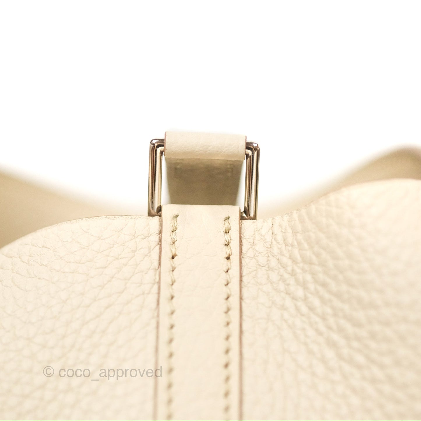 Hermès Picotin 18 Beton Clemence Palladium Hardware