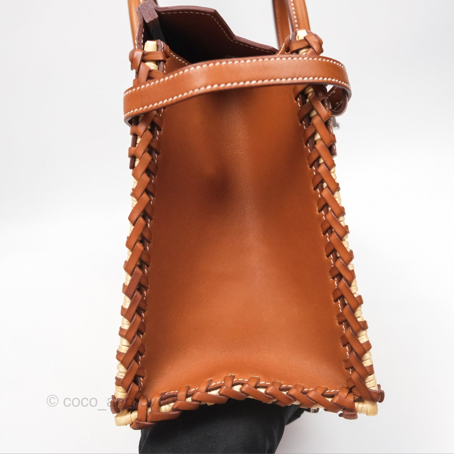 Hermès Birkin Picnic 25 Osier/ Barenia Naturel 27/ Fauve 34 Palladium Hardware
