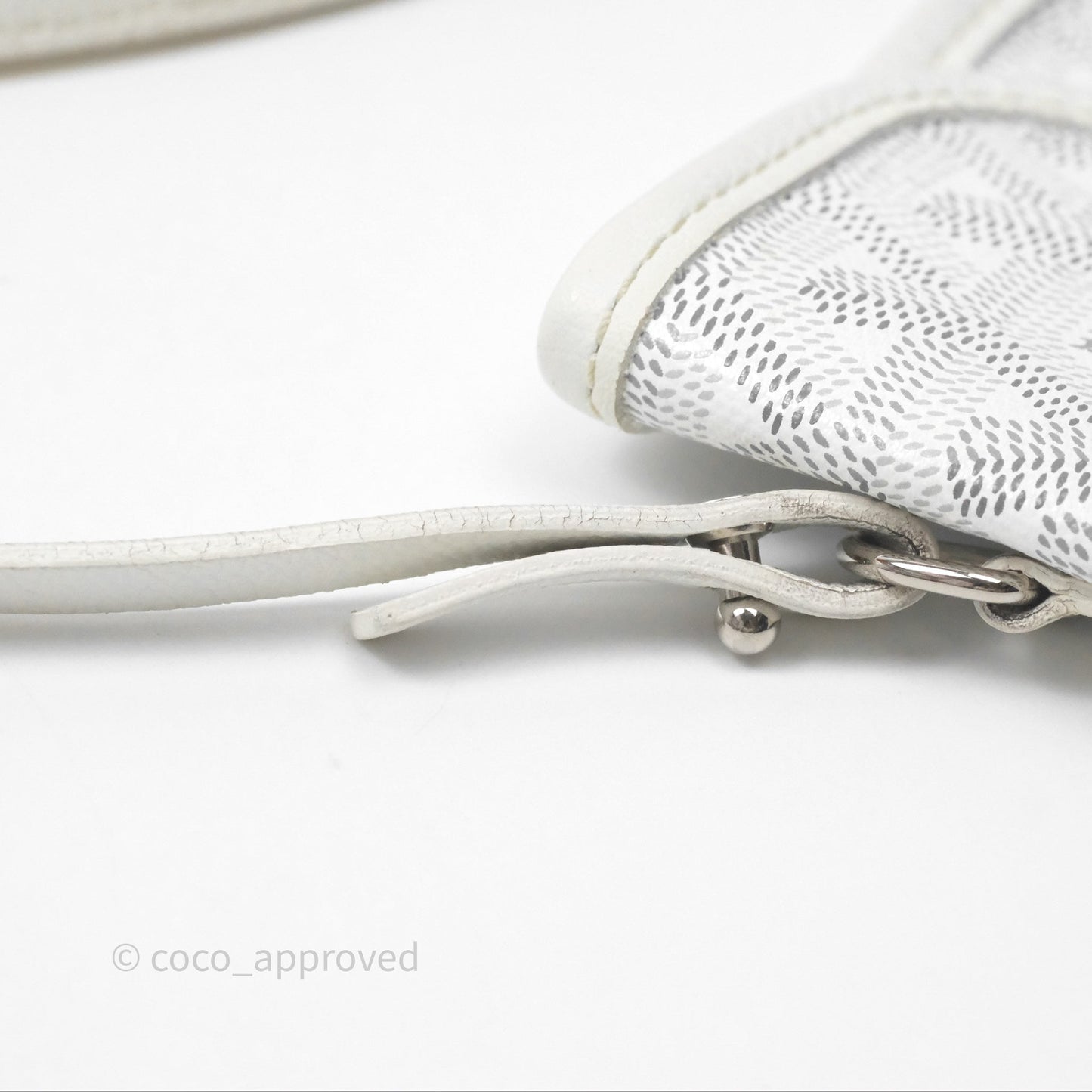 Goyard Saint Louis Tote Bag GM Blanc White