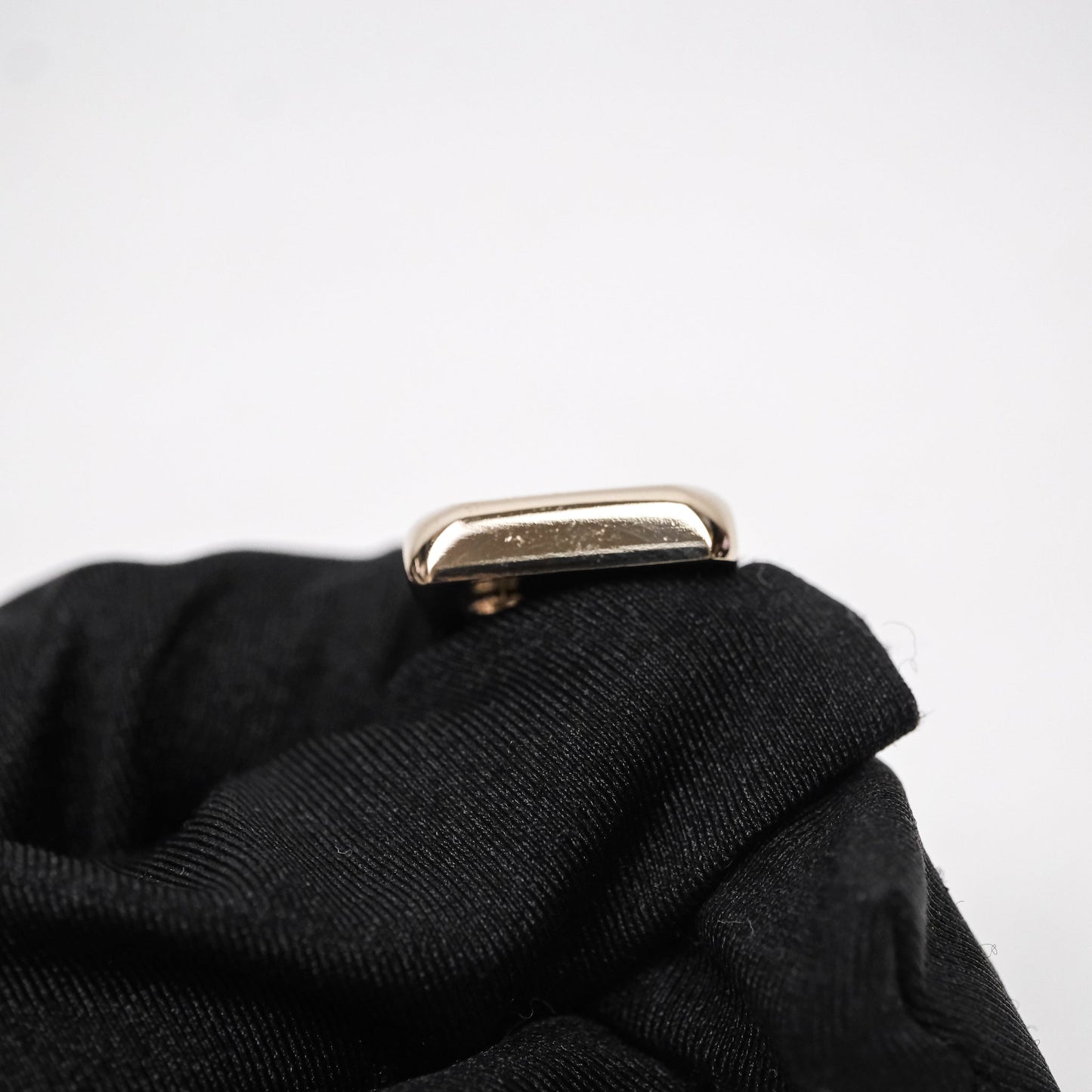 Chanel CC Square Brooch Set in 3 Gold Tone 22P