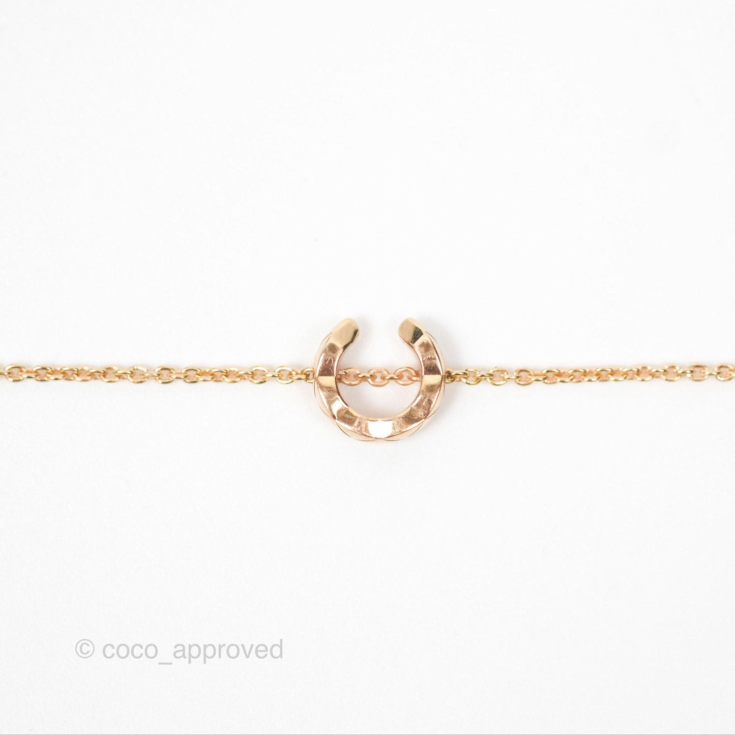 Chanel Coco Crush Bracelet 18K Beige Gold Hardware