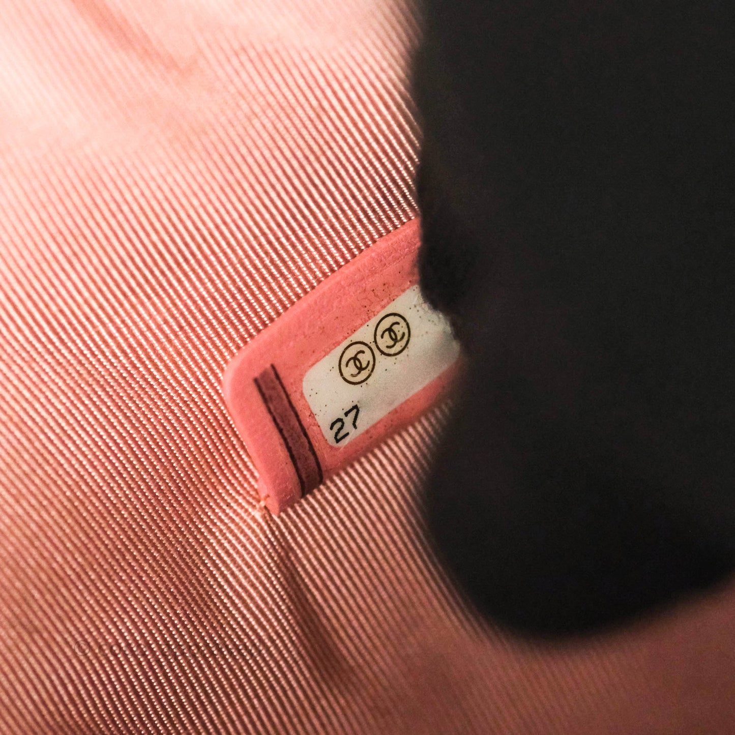 Chanel Quilted Medium O Case Pink Lambskin Aged Gold Hardware