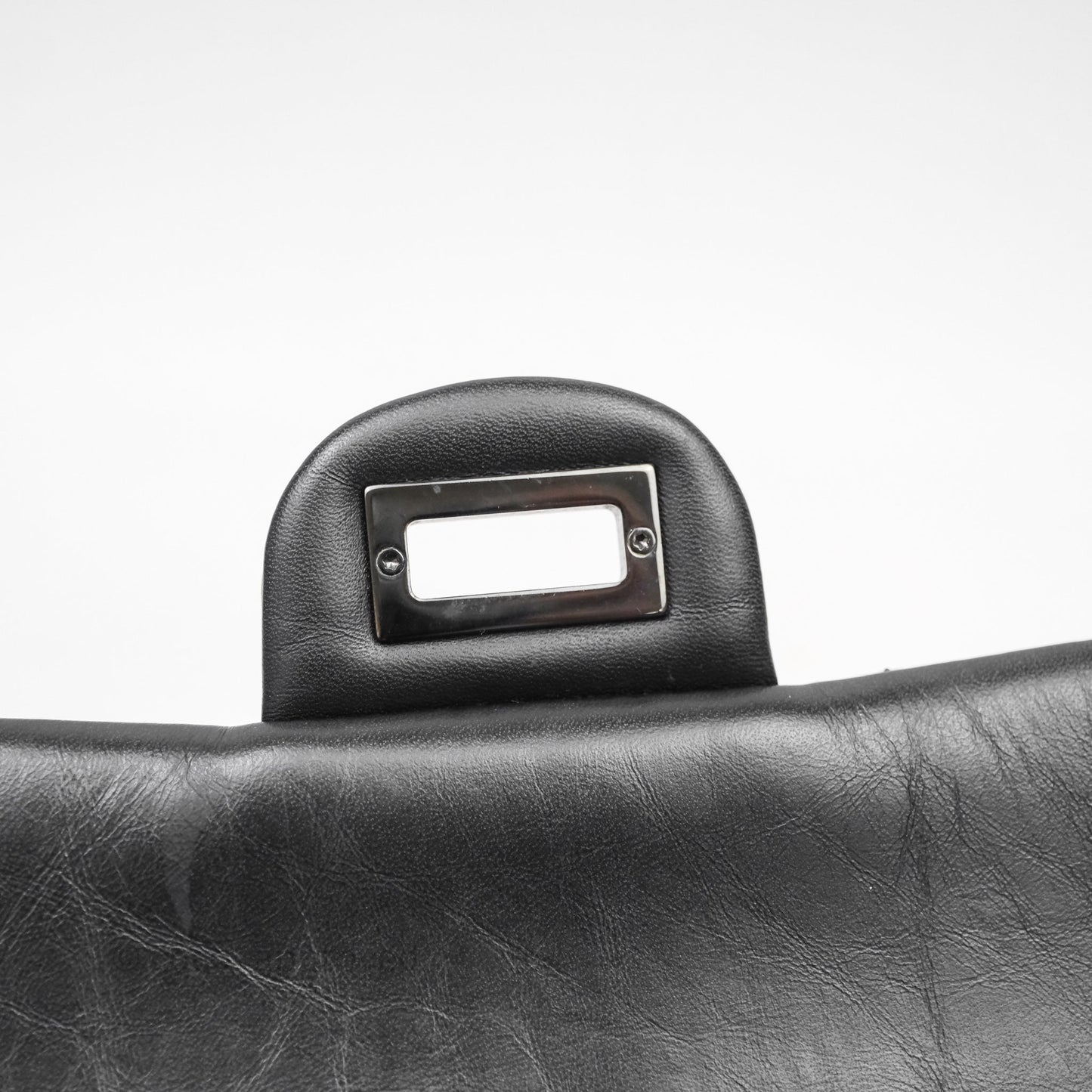 Chanel Reissue Medium 226 Chevron Aged Calfskin So Black