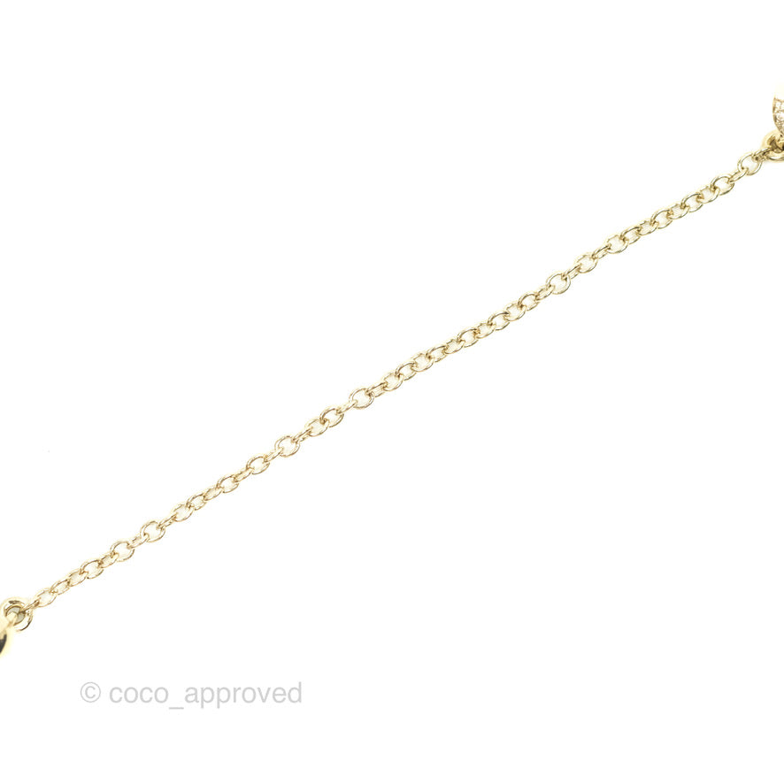 Chanel Crystal CC Earrings Ear Clip Gold Tone 22C